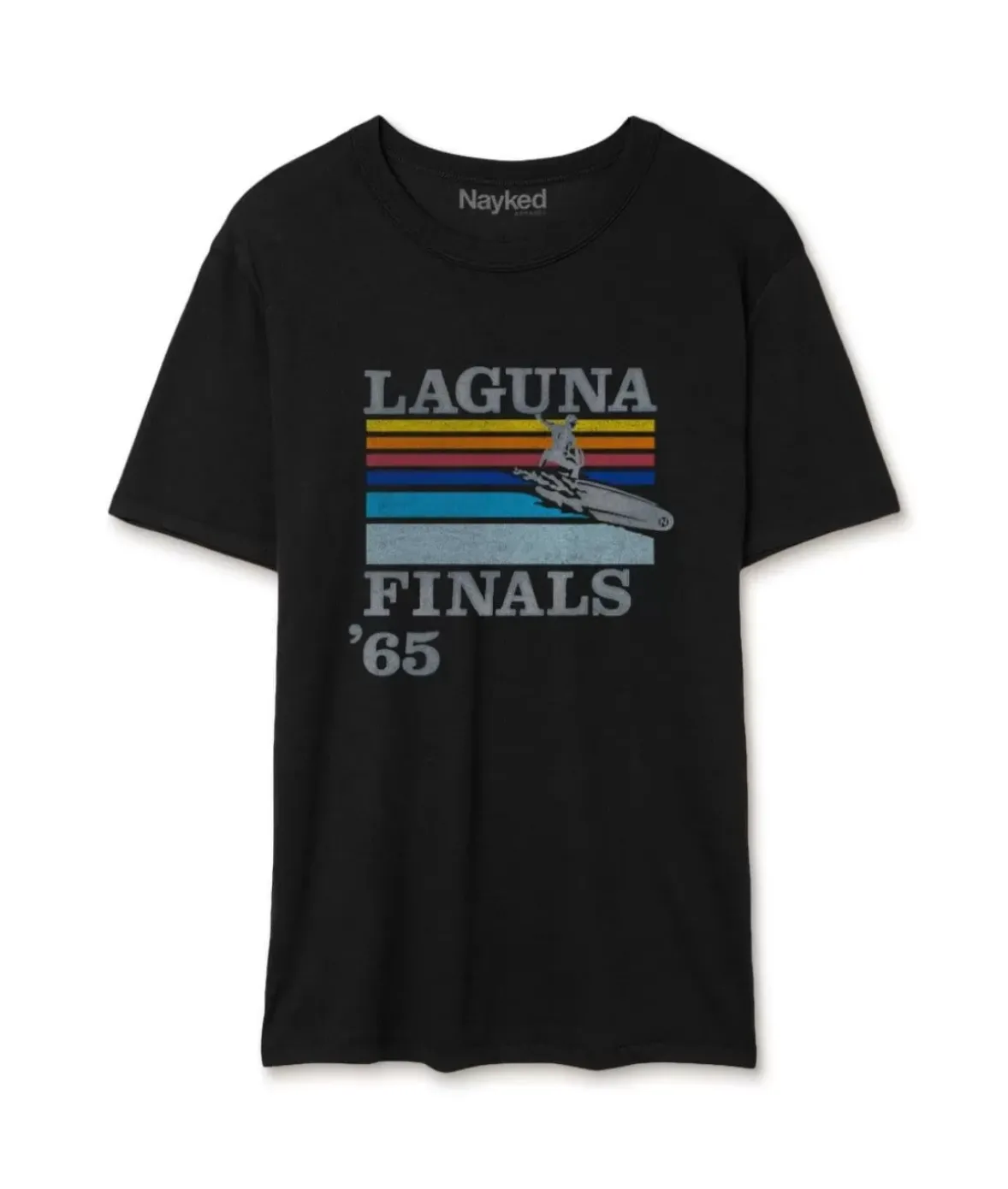 Nayked Apparel T-Shirts>Men'S Ridiculously Soft Vintage Graphic T-Shirt | Laguna Finals