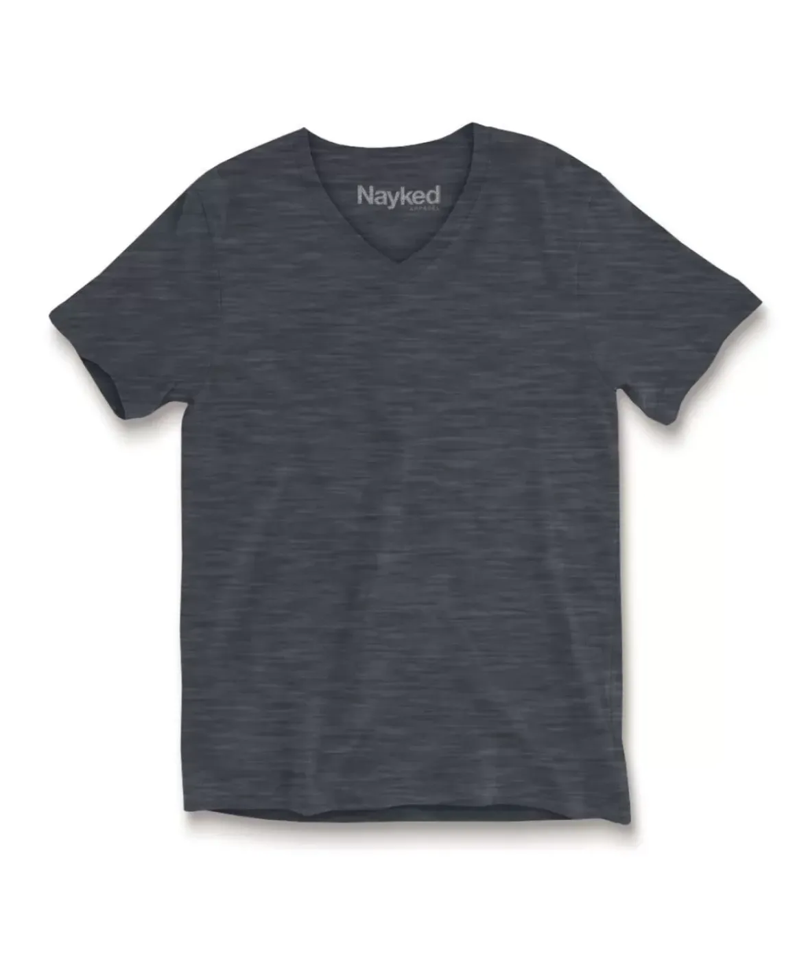 Nayked Apparel T-Shirts>Men'S Short Sleeve Slub Jersey V-Neck T-Shirt