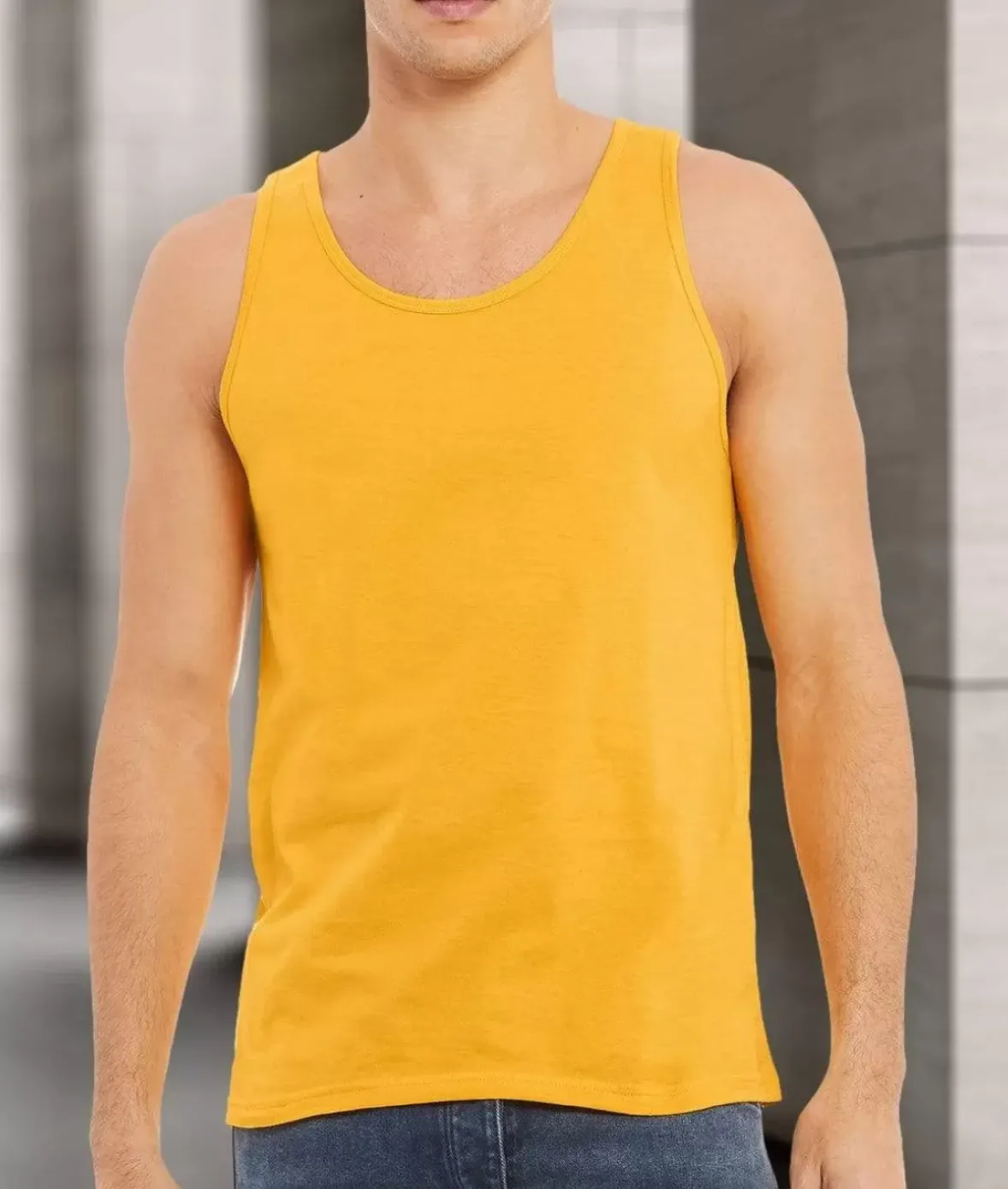 Nayked Apparel Tanks>Men'S Soft 100% Cotton Lightweight Tank Top