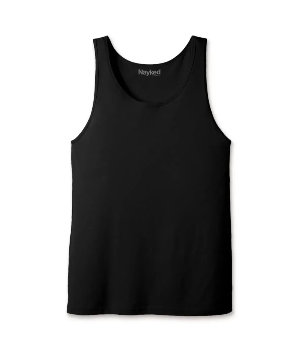 Nayked Apparel Shirts>Men'S Soft 100% Cotton Lightweight Tank Top