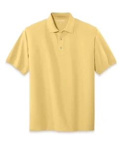Nayked Apparel Polos>Men'S Soft Big Pique Polo Shirt