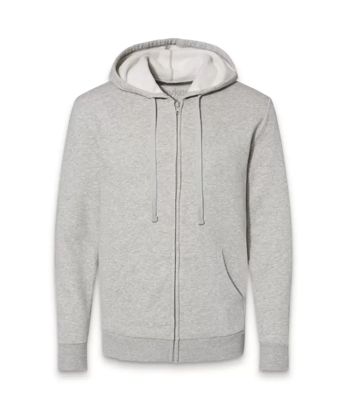 Nayked Apparel Shirts>Men'S Soft Eco Friendly Full Zip Hoodie