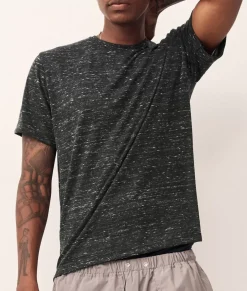Nayked Apparel Shirts>Men'S Soft Marble Jersey Short Sleeve Crew Neck T-Shirt
