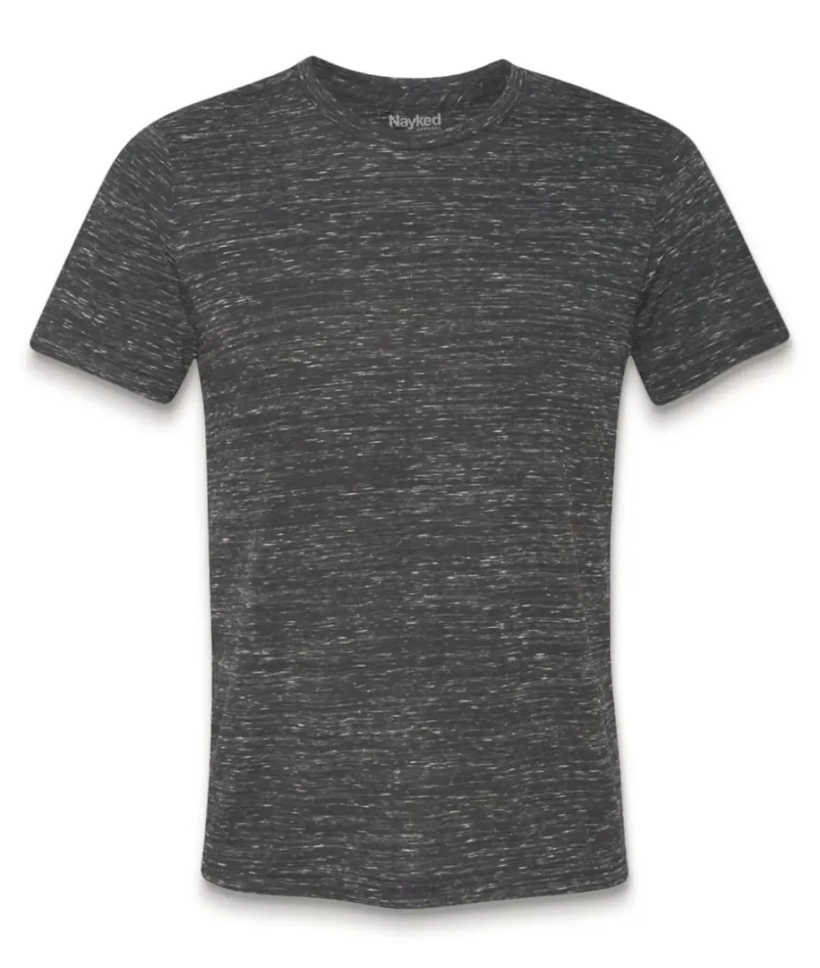 Nayked Apparel Shirts>Men'S Soft Marble Jersey Short Sleeve Crew Neck T-Shirt