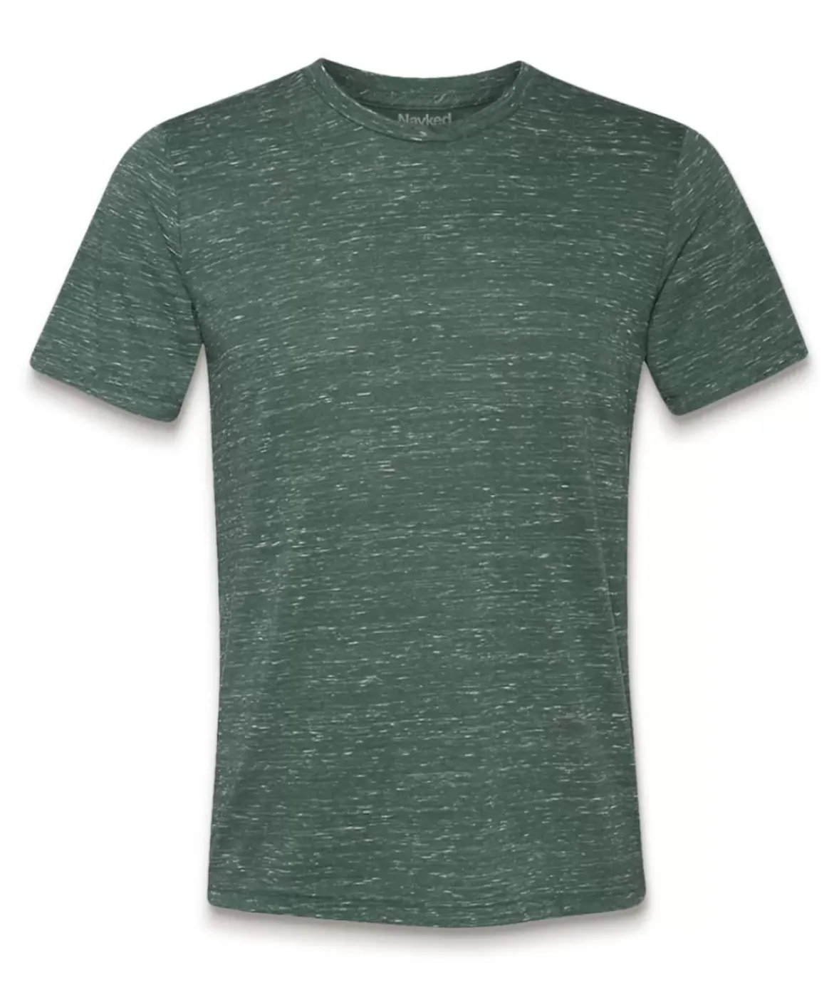 Nayked Apparel Shirts>Men'S Soft Marble Jersey Short Sleeve Crew Neck T-Shirt