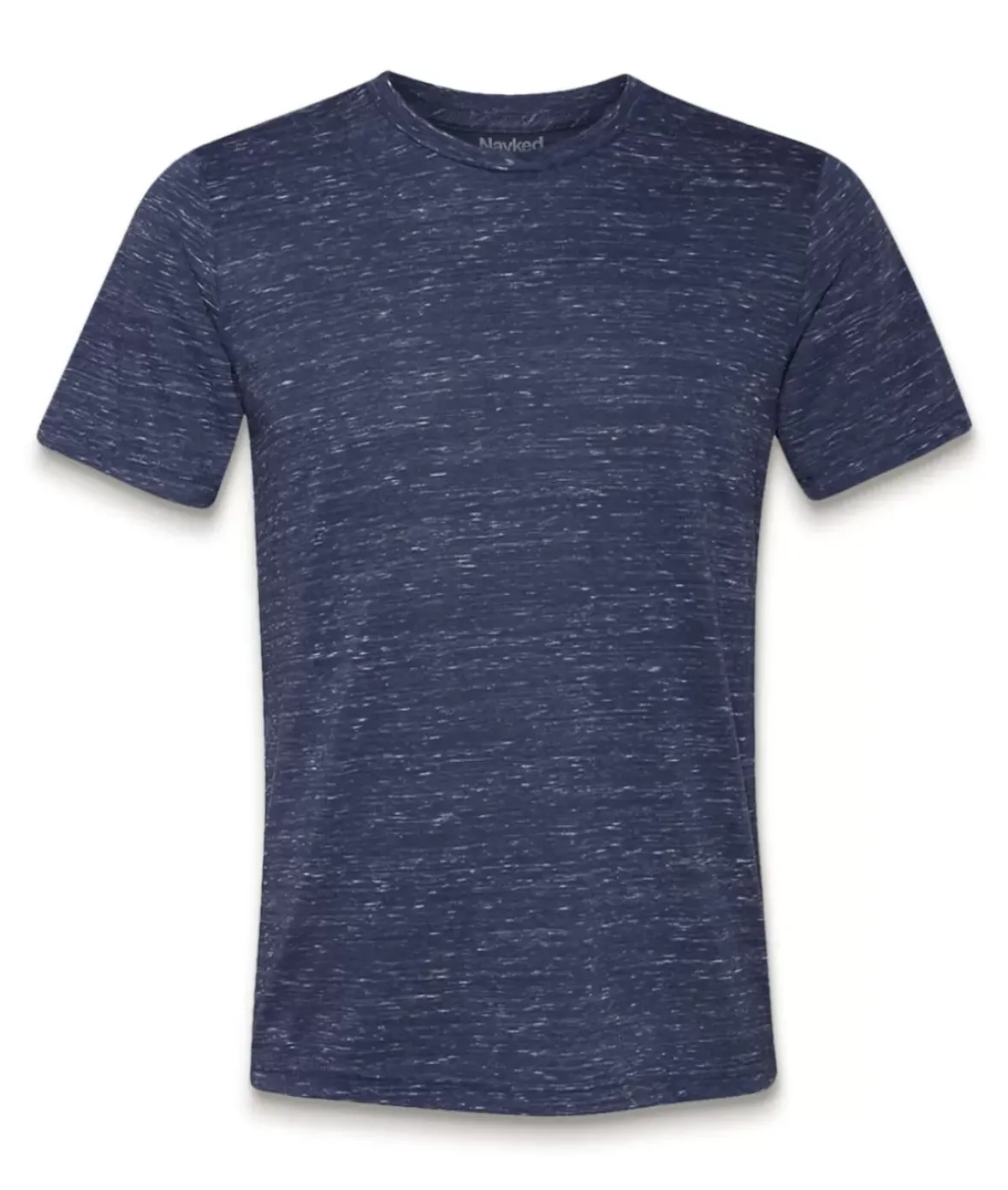 Nayked Apparel Shirts>Men'S Soft Marble Jersey Short Sleeve Crew Neck T-Shirt