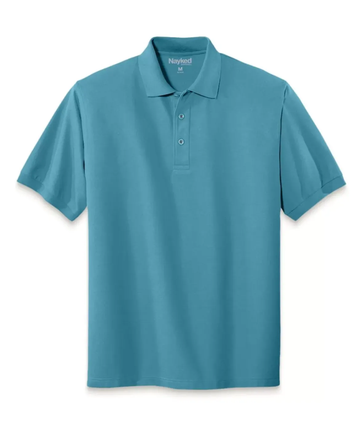 Nayked Apparel Shirts>Men'S Soft Pique Polo Shirt