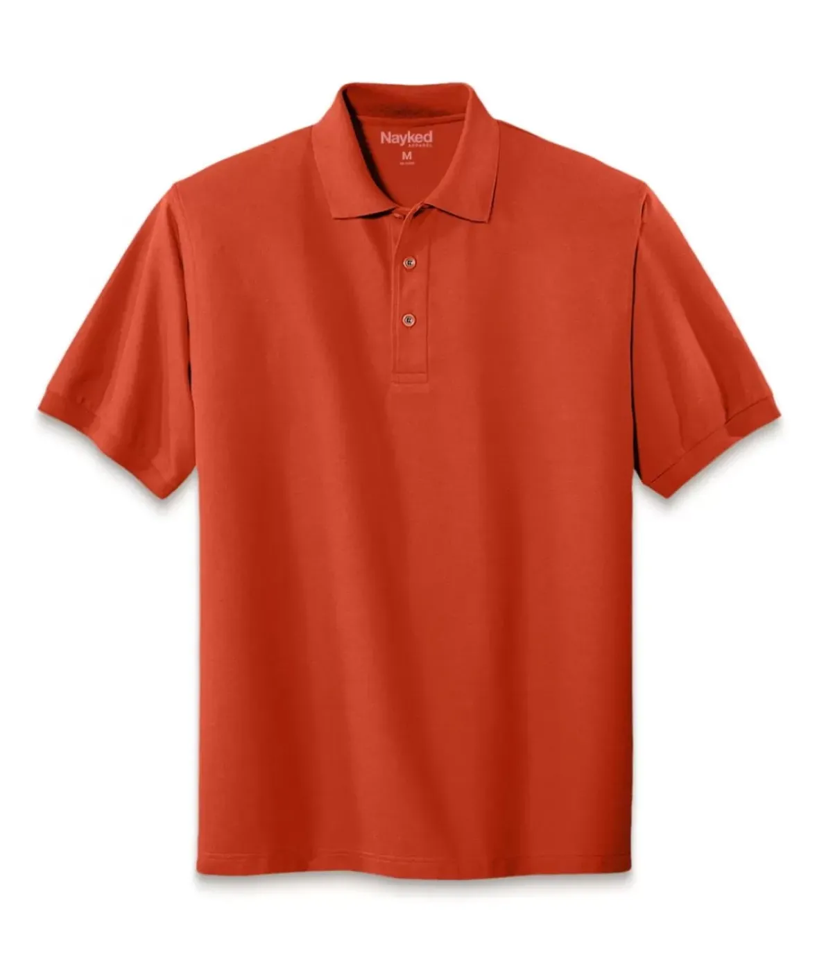 Nayked Apparel Shirts>Men'S Soft Pique Polo Shirt