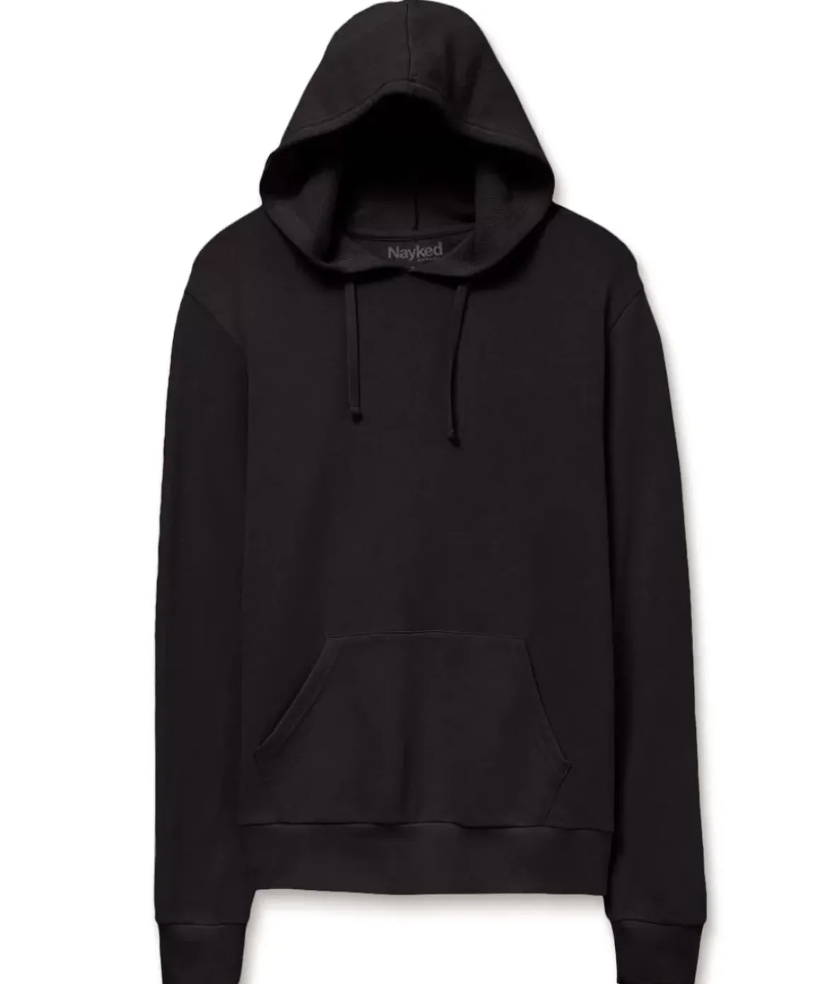 Nayked Apparel Shirts>Men'S Soft Recycled Washed Lightweight Terry Hooded Pullover