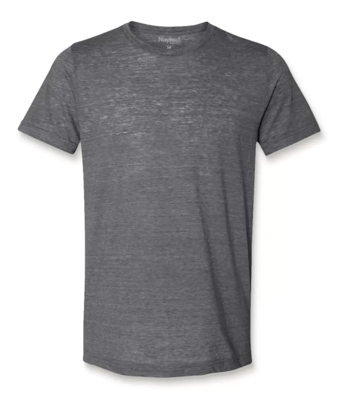 Nayked Apparel Shirts>Men'S Soft Slub Jersey Short Sleeve Crew Neck T-Shirt
