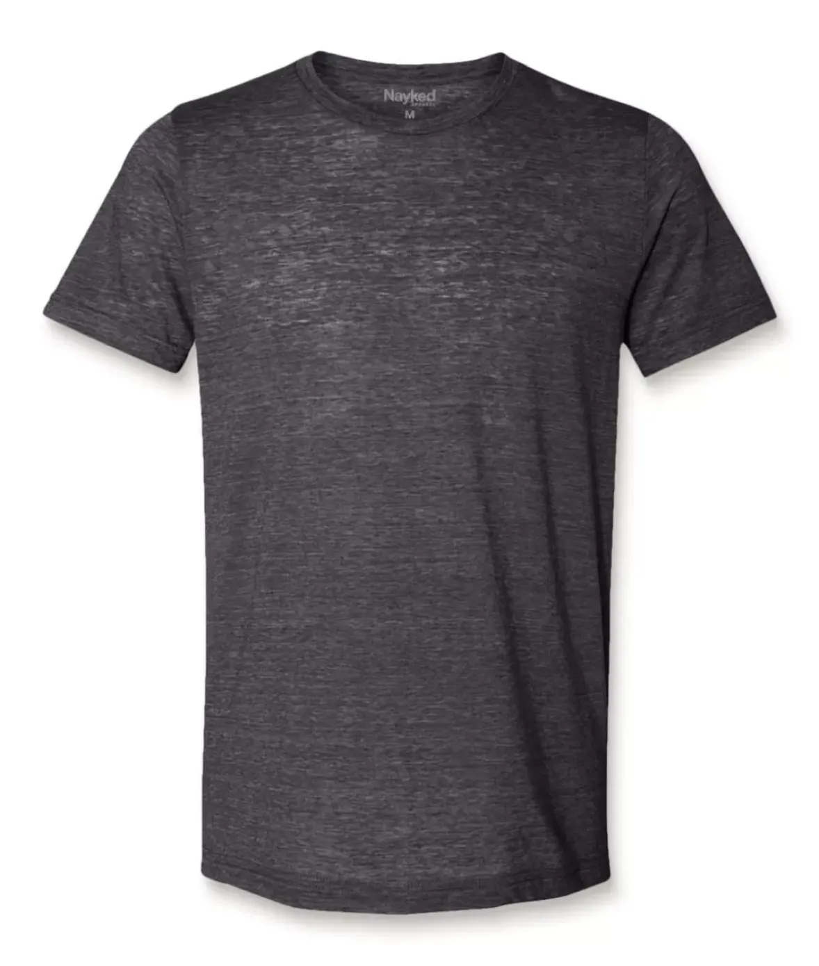 Nayked Apparel Shirts>Men'S Soft Slub Jersey Short Sleeve Crew Neck T-Shirt