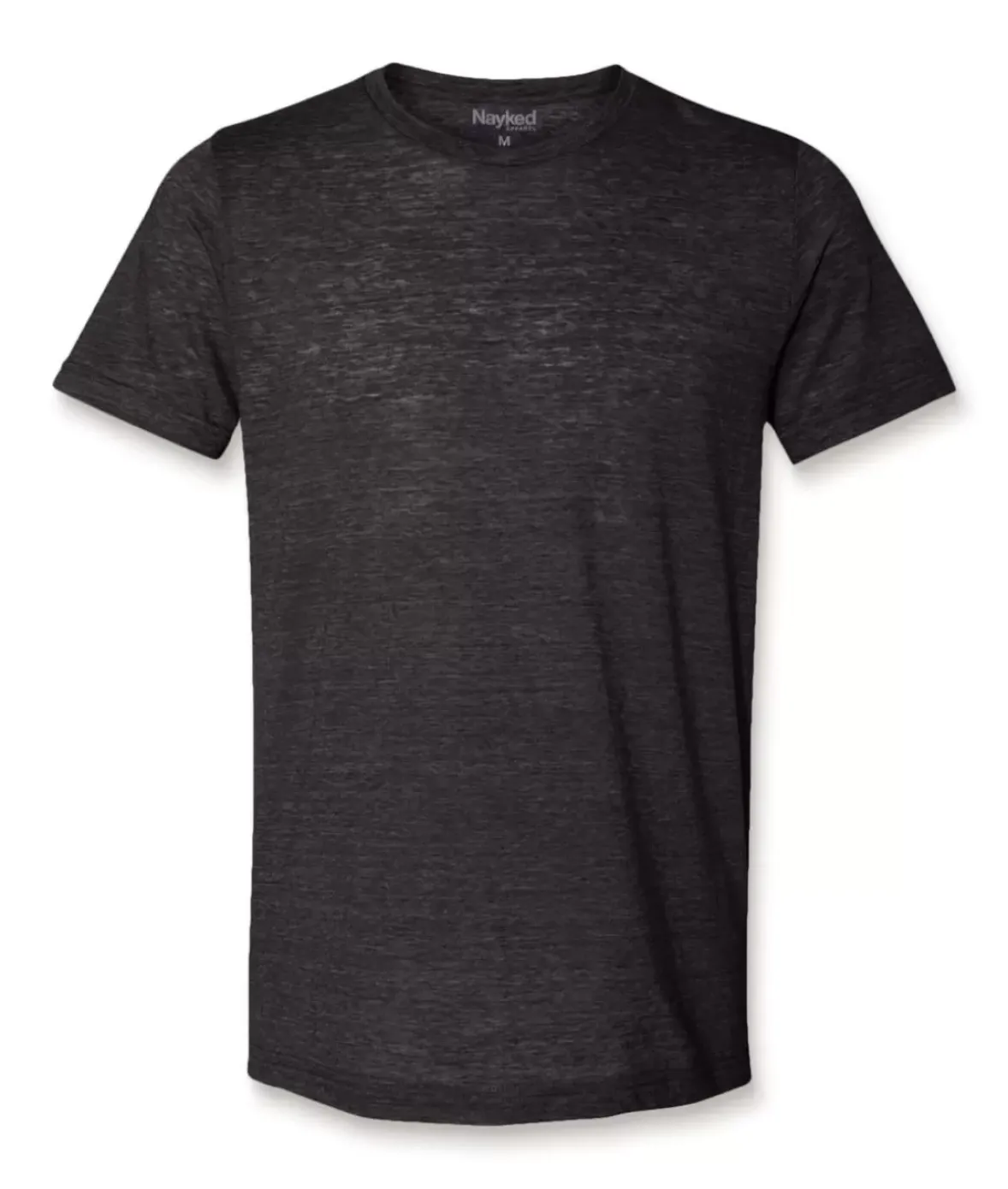 Nayked Apparel Shirts>Men'S Soft Slub Jersey Short Sleeve Crew Neck T-Shirt