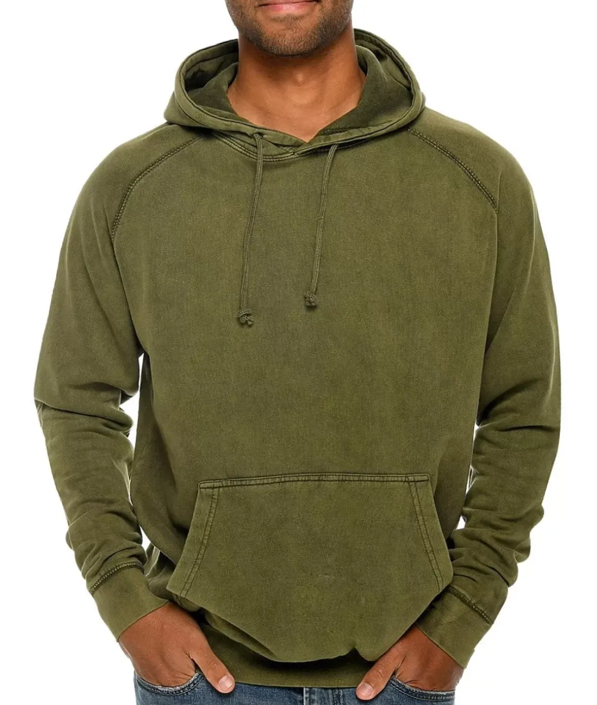 Nayked Apparel Hoodies & Sweatshirts>Men'S Vintage Fleece Raglan Hoodie