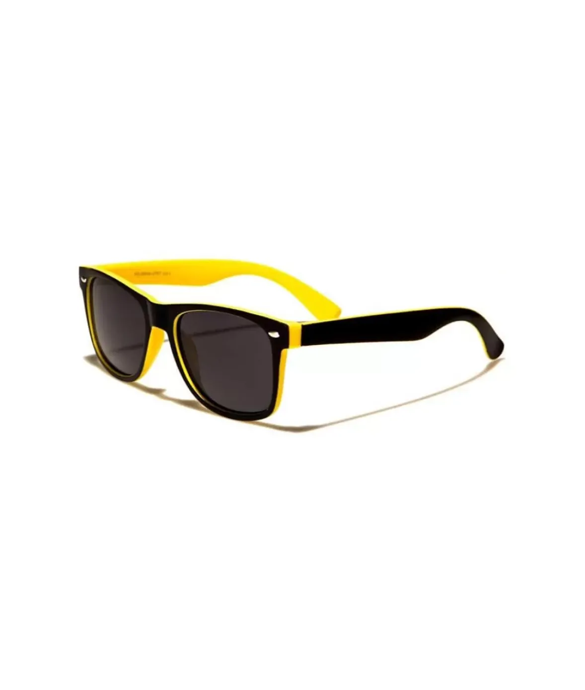 Nayked Apparel Accessories>Retro Polarized Two-Tone Sunglasses, Lifetime Guarantee