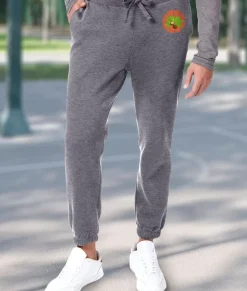 Nayked Apparel Bottoms Skirts & Dresses>Soft Eco Friendly Graphic Sweatpants | Ohio Players (Buckeye Leaf)