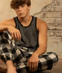 Nayked Apparel Bottoms Skirts & Dresses>Soft Unisex Flannel Jogger With Pockets