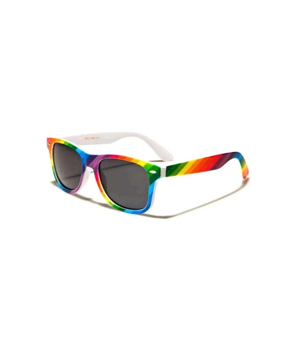 Nayked Apparel Accessories>Women'S Classic Retro Sunglasses With Uv Protection, Lifetime Guarantee Rainbow