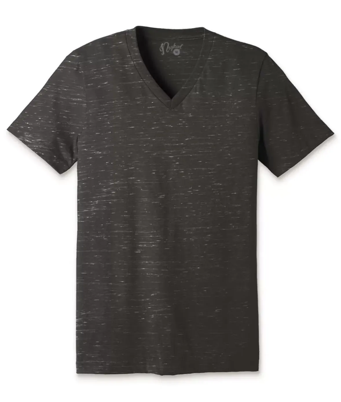 Nayked Apparel T-Shirts>Women'S Marbled Jersey V-Neck T-Shirt