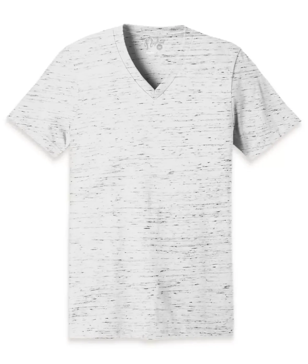 Nayked Apparel T-Shirts>Women'S Marbled Jersey V-Neck T-Shirt