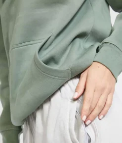 Nayked Apparel Tops>Women'S Midweight Oversized Premium Pullover Sweatshirt Hoodie