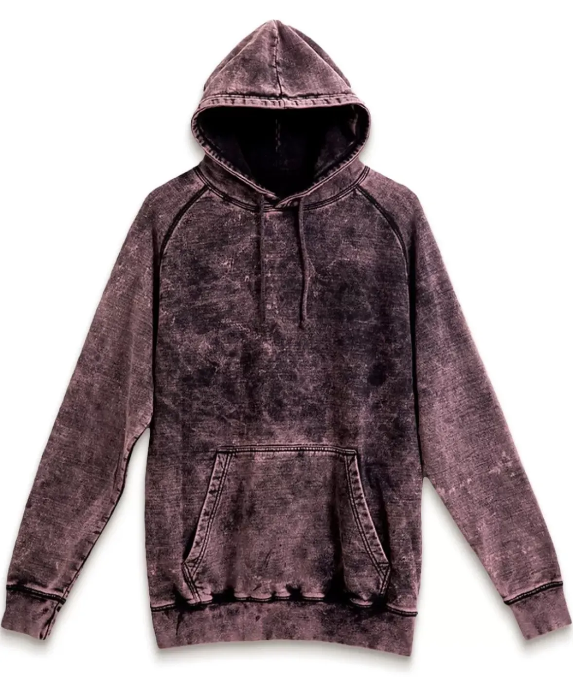 Nayked Apparel Hoodies & Sweatshirts>Women'S Oversized Vintage Fleece Raglan Hoodie