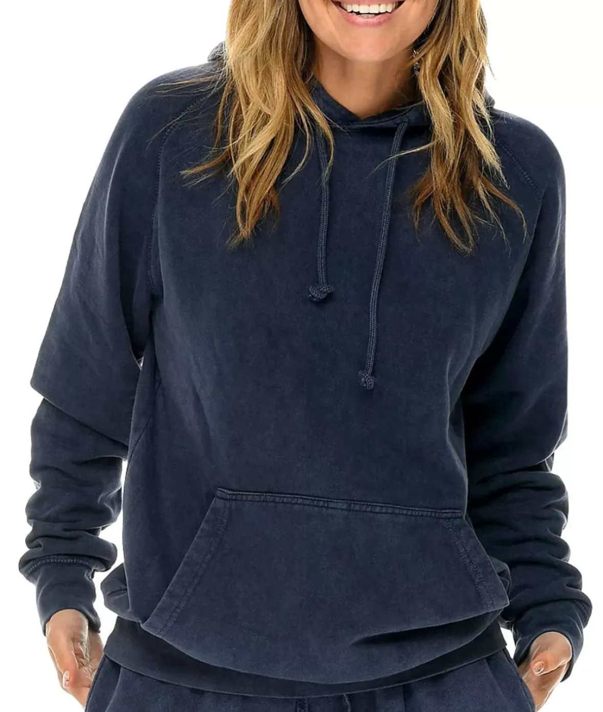 Nayked Apparel Hoodies & Sweatshirts>Women'S Oversized Vintage Fleece Raglan Hoodie