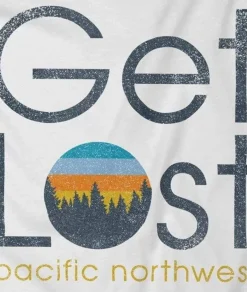 Nayked Apparel T-Shirts>Women'S Ridiculously Soft Graphic Tee | Get Lost