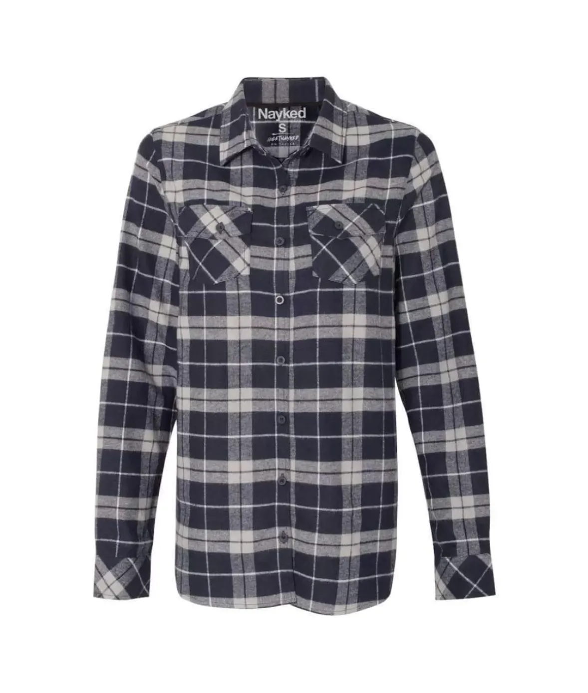 Nayked Apparel Tops>Women'S Ridiculously Soft Flannel Boyfriend Shirt