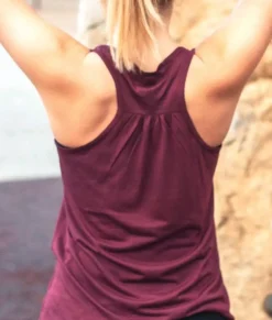 Nayked Apparel Tank Tops>Women'S Ridiculously Soft Lightweight Flowy Yoga Tank Top