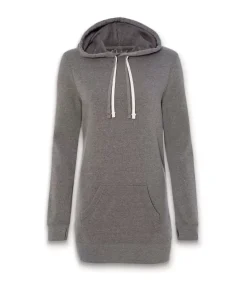 Nayked Apparel Tops>Women'S Ridiculously Soft Hooded Sweatshirt Dress