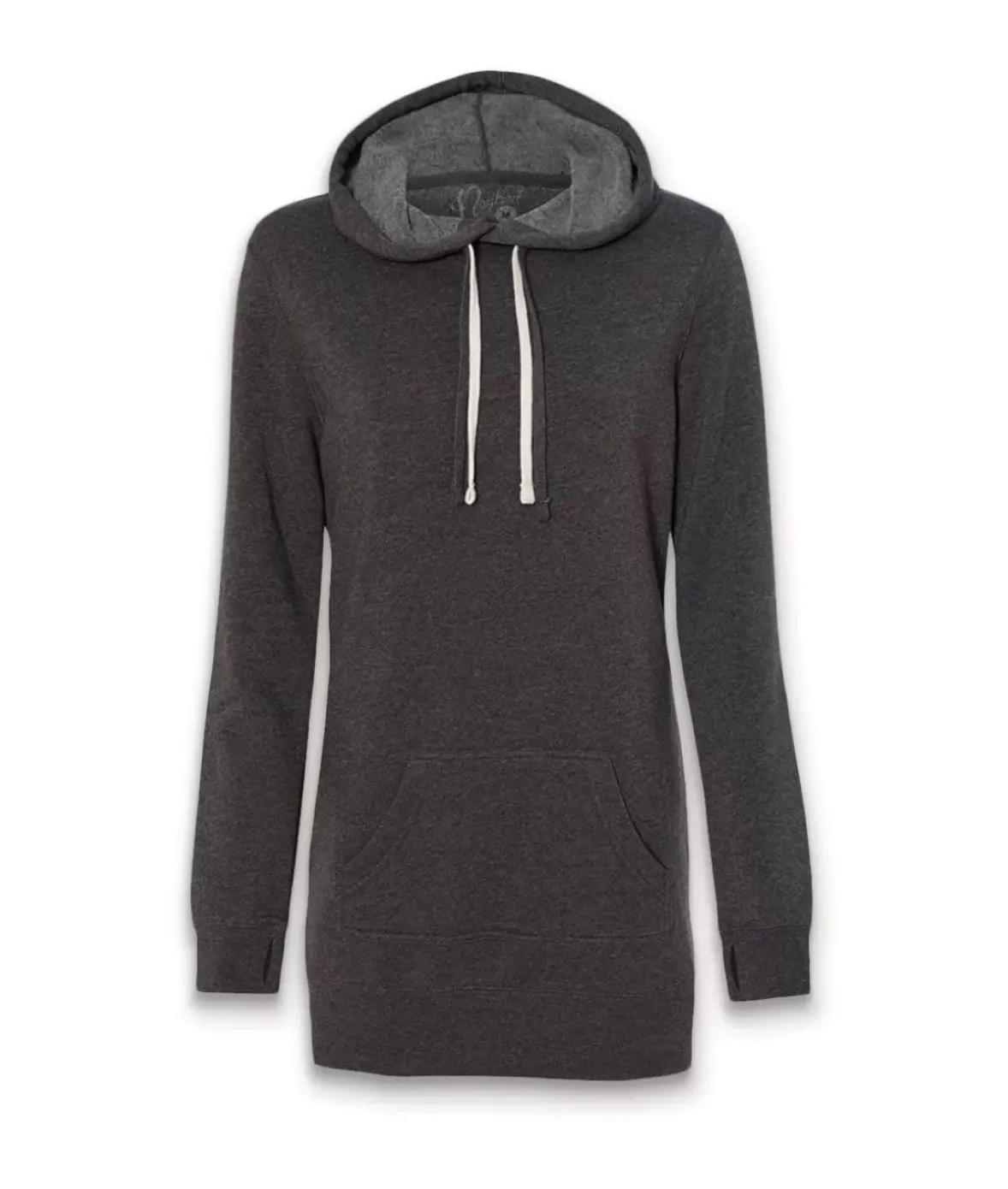 Nayked Apparel Tops>Women'S Ridiculously Soft Hooded Sweatshirt Dress