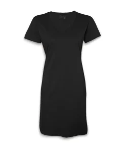 Nayked Apparel Tops>Women'S Ridiculously Soft V-Neck T-Shirt Dress