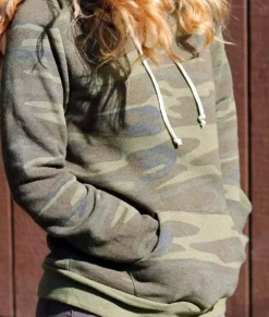 Nayked Apparel Tops>Women'S Ridiculously Soft Recycled Fleece Hoodie Pullover