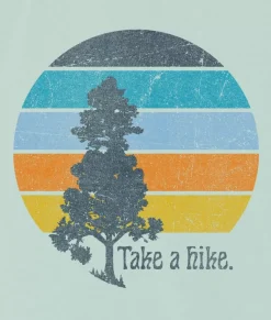 Nayked Apparel Tops>Women'S Ridiculously Soft Cropped Graphic Pullover Sweatshirt | Take A Hike