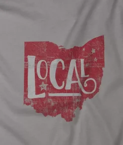Nayked Apparel Tops>Women'S Ridiculously Soft Lightweight Graphic Tee | Local