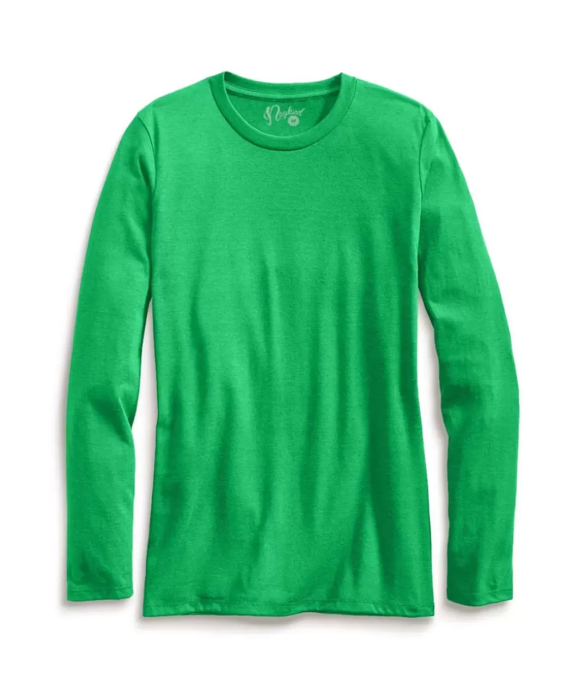 Nayked Apparel T-Shirts>Women'S Ridiculously Soft Recycled Lightweight Long Sleeve T-Shirt