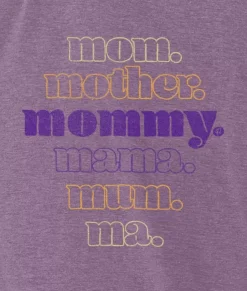 Nayked Apparel Tops>Women'S Ridiculously Soft Vintage Oversized Graphic Tee | Mommy