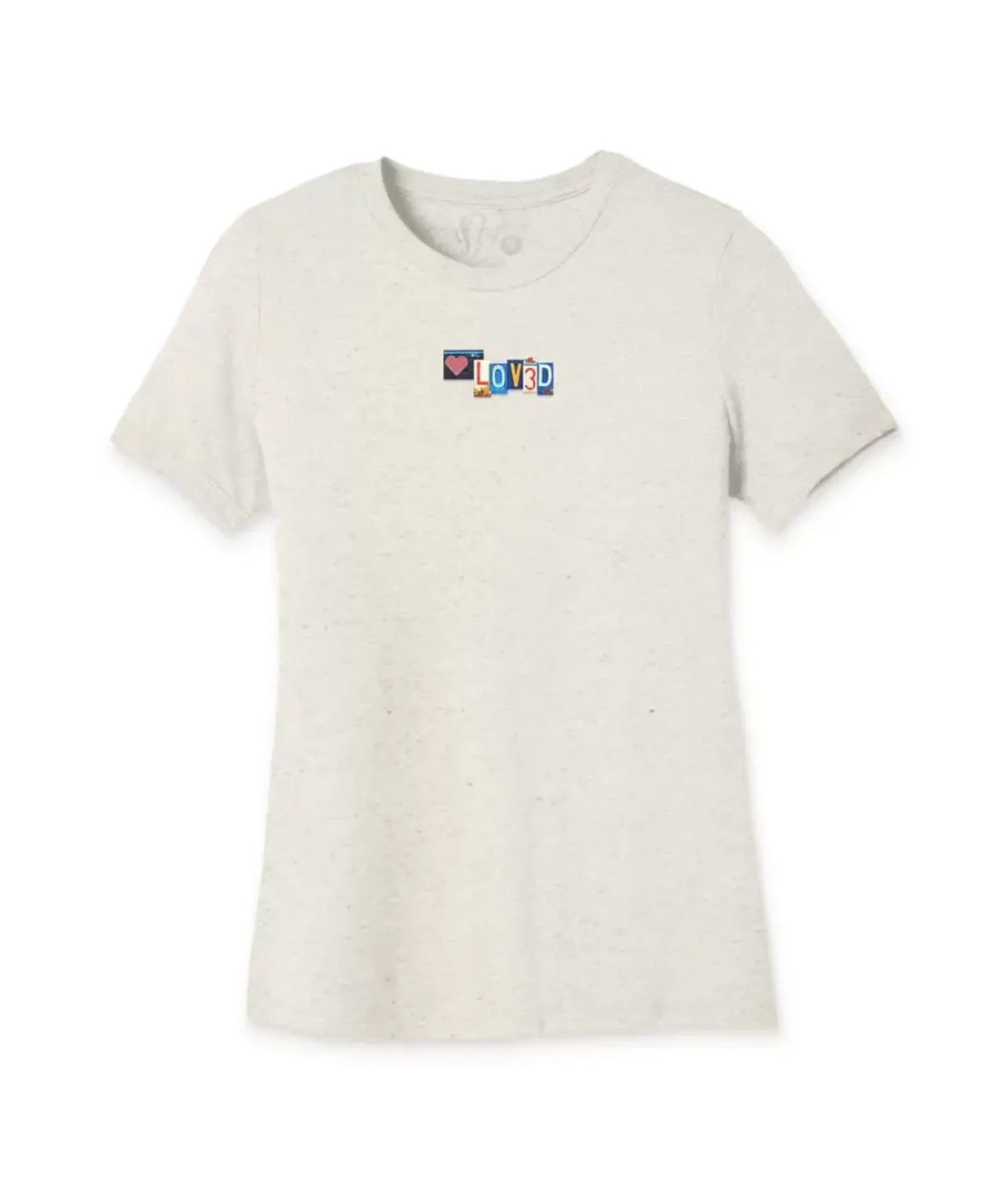 Nayked Apparel T-Shirts>Women'S Ridiculously Soft Lightweight Graphic Tee | Loved