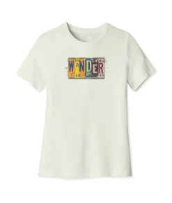 Nayked Apparel T-Shirts>Women'S Ridiculously Soft Cotton Graphic Tee | Wander