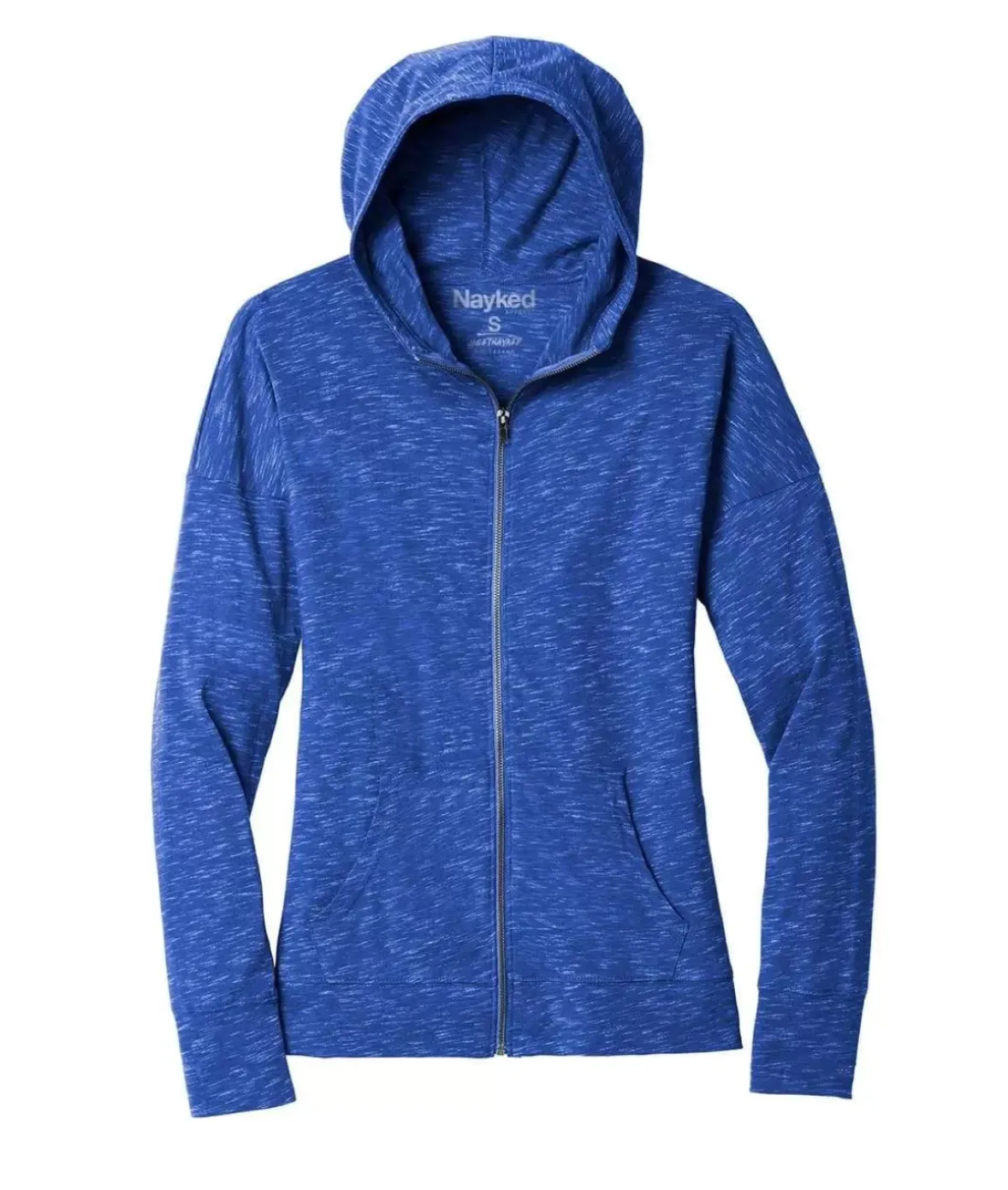 Nayked Apparel Outerwear>Women'S Ridiculously Soft Lightweight Full-Zip Hoodie
