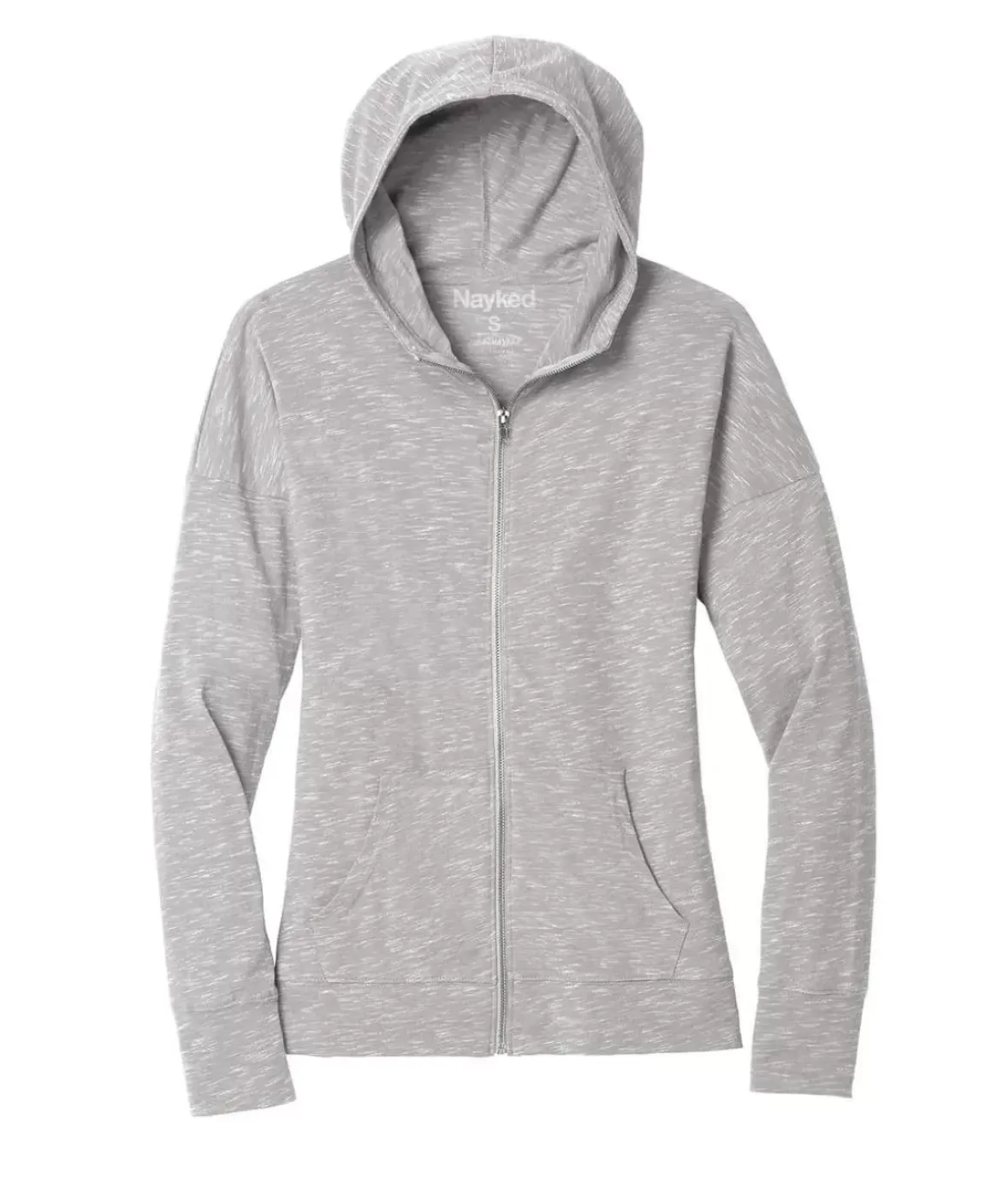 Nayked Apparel Outerwear>Women'S Ridiculously Soft Lightweight Full-Zip Hoodie