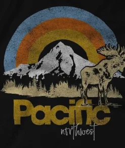 Nayked Apparel T-Shirts>Women'S Ridiculously Soft Graphic Tee | Pacific Northwest