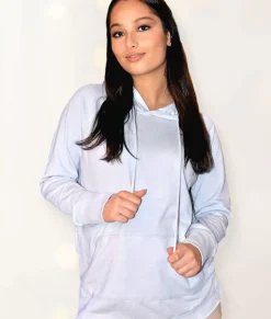 Nayked Apparel Hoodies & Sweatshirts>Women'S Soft Tunic Fleece Hoodie