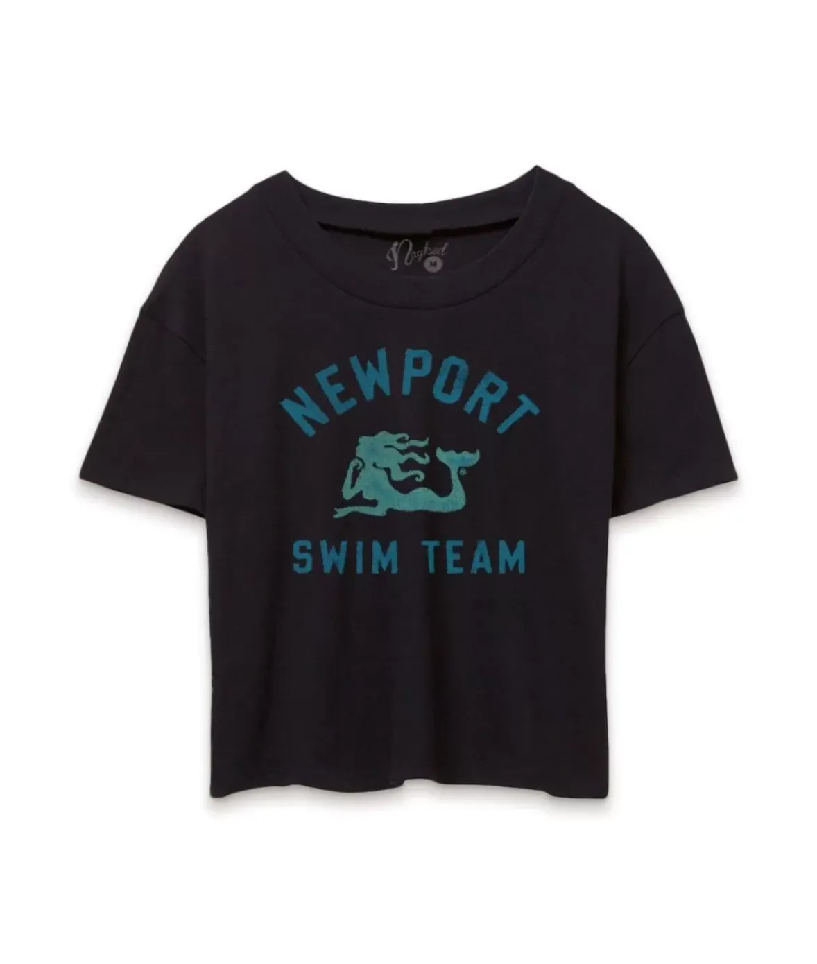 Nayked Apparel Tops>Women'S Vintage Graphic Crop T-Shirt | Newport