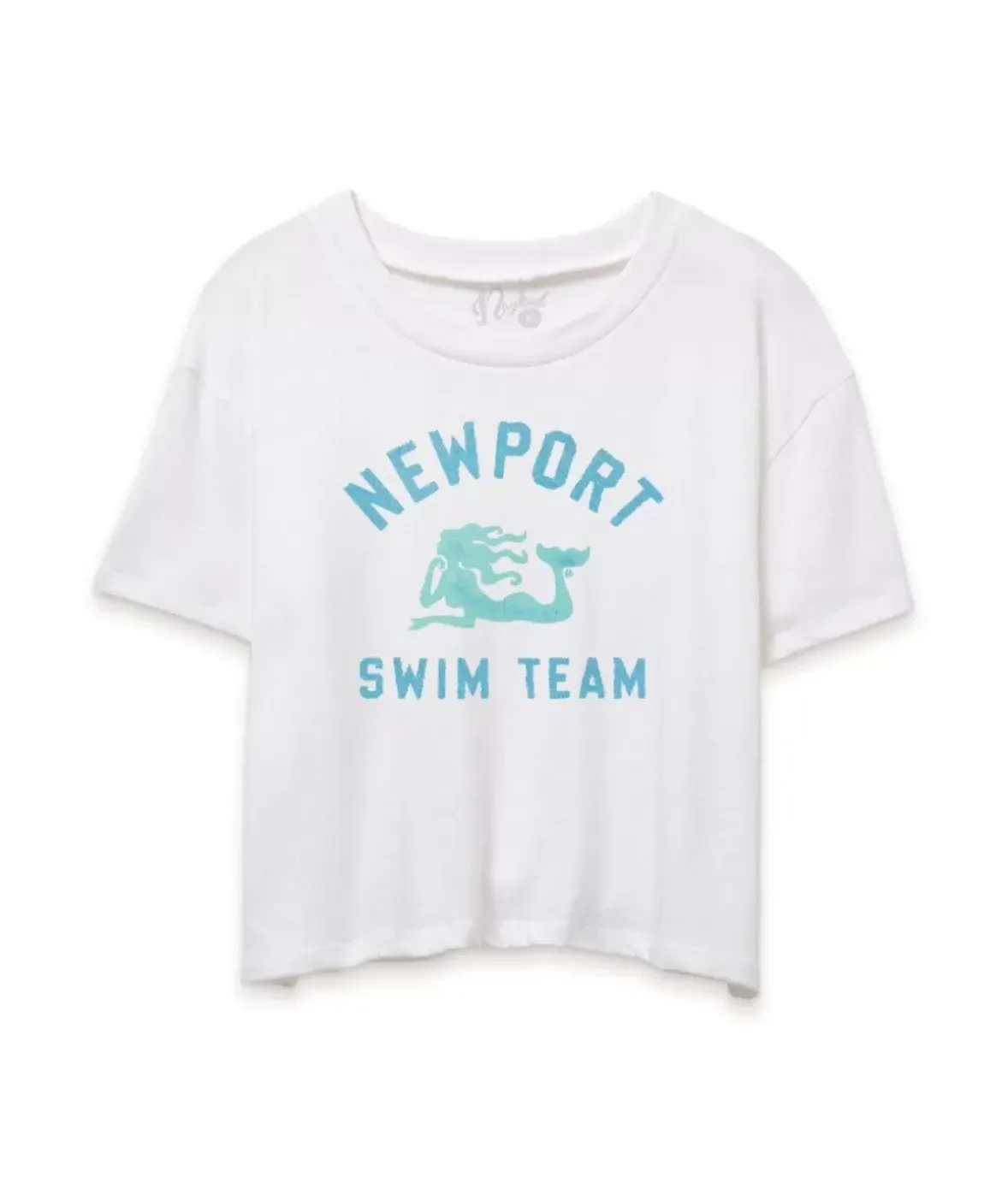 Nayked Apparel T-Shirts>Women'S Vintage Graphic Crop T-Shirt | Newport