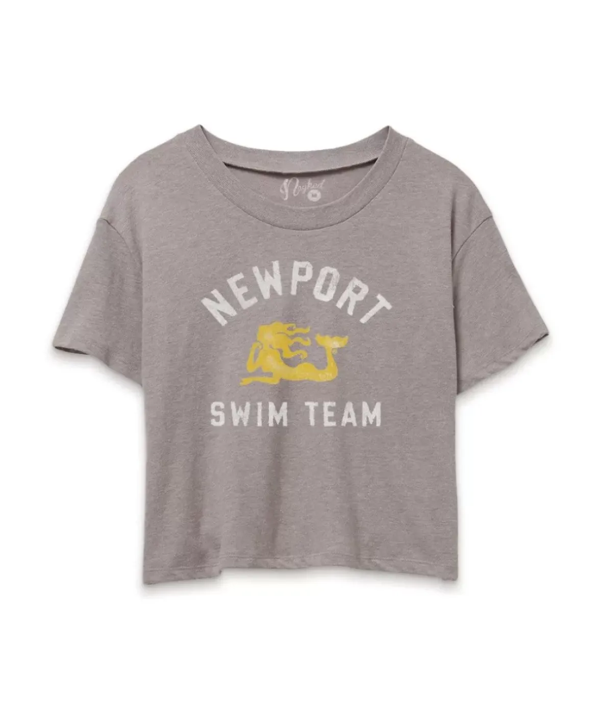 Nayked Apparel T-Shirts>Women'S Vintage Graphic Crop T-Shirt | Newport